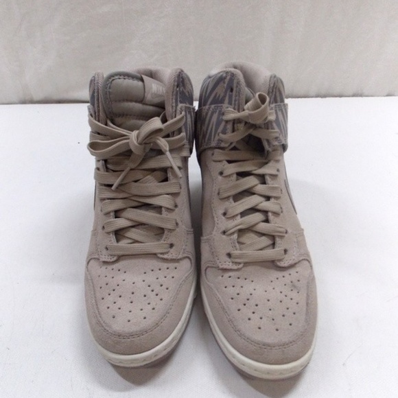 Nike Dunk Sky High Print Wedge Sneakers 5.5 - Picture 3 of 5